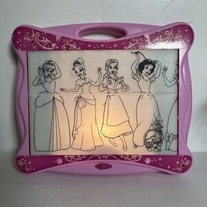 Tara Toy Disney Princess Light Up Fashion Designer Tracing